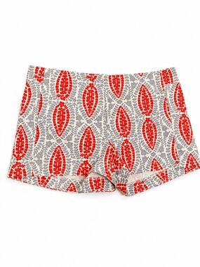 J.CREW Paisley Shorts - Orange & Grey Floral - Size 4 - NWT New with tags